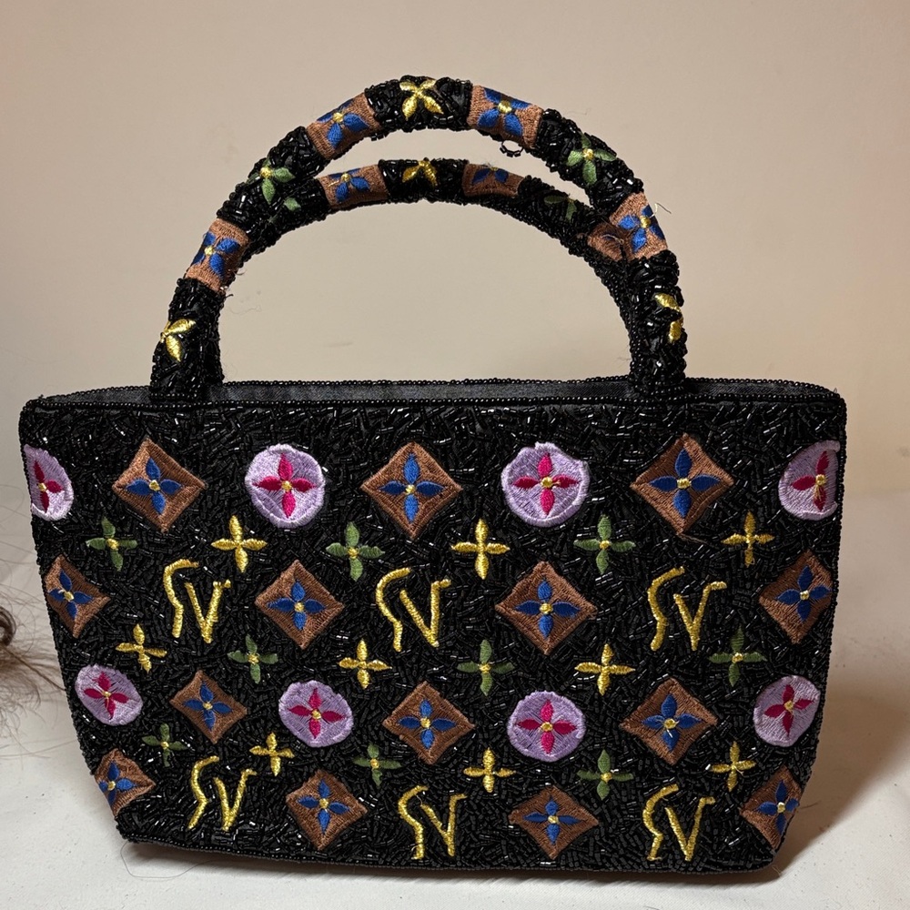 Unbranded Evening Beaded and Embroidered Handbag - Picture 1 of 12